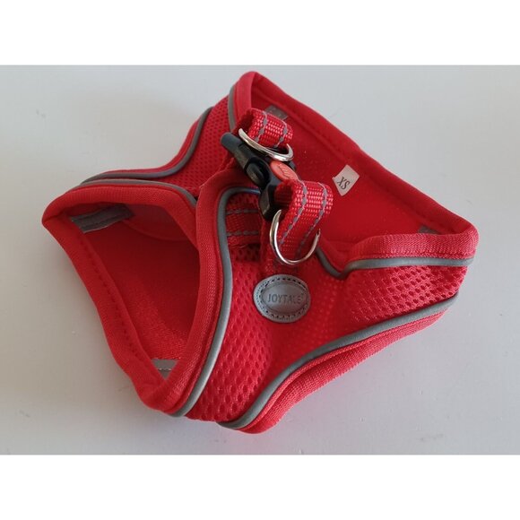 Joytale Step in Dog Harness, Breathable Mesh, Reflective Soft Padded-Red Medium - Picture 13 of 16